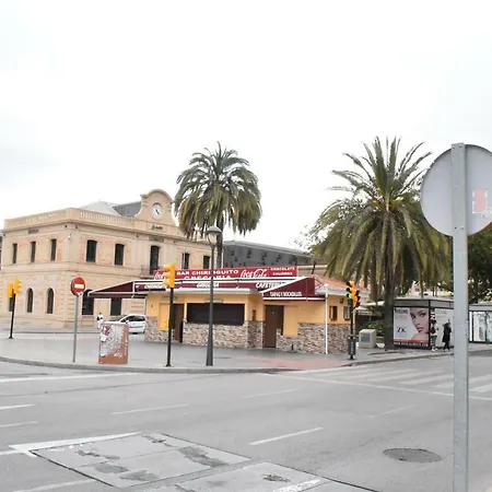 Galvez Flat, Principal Railway Station * Malaga